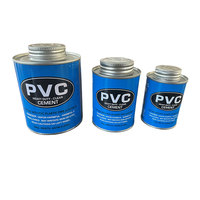 Adhésif pour tuyaux en PVC transparent de qualité supérieure, haute flexibilité, résistant aux intempéries, ciment à base de solvant PVC