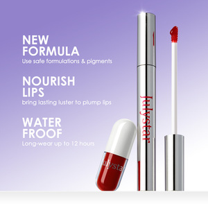 Gloss à lèvres mat velouté hautement pigmenté imperméable, gloss à lèvres brillant effet miroir, ensemble de gloss à lèvres - Product Image 5