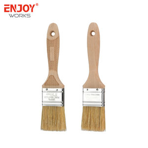 High Quality 100% Pure Bristles Wooden Handle Wall <strong>Paint</strong> <strong>Brush</strong> Holder Natural Bristles - Product Image 4