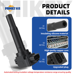 MIKEYA FK0508 Engine Ignition Coil for Suzuki SX4 <strong>Vitara</strong> Escudo Ignis for 3340086P00000 3340081P00 DQG6115MA K14C BOOSTERJET - Product Image 3