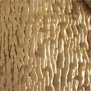 Usine recyclée <span class=keywords><strong>Vente</strong></span> directe <span class=keywords><strong>Pas</strong></span> <span class=keywords><strong>cher</strong></span> Personnalisé Doux 100 Polyester Recyclé PV Velours Tissu pour Canapé, Polyester Doré Bronze Tissu - Product Image 4