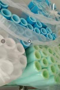 Tubes de sécurité en mousse PVC souple pour trampolines et aires de jeux intérieures utilisés dans les parcs de trampolines commerciaux - Product Image 6