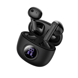 Y20 True Wireless <b>Bluetooth</b> Earphones <b>With</b> Display ENC Noise Cancelling Touch Control IPX4 Waterproof Type C Charging - Product Image 5