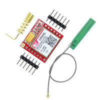 Module RDS Electronics-SIM800L GPRS GSM Carte Micro Sim avec antenne Module GPS