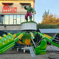 Manèges de fête foraine, Jeux de parc urbain, Machine à sauts rotative, Machine à sauts fou, Manèges à rebond