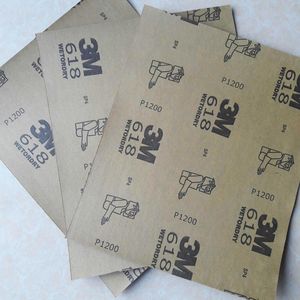 Fabricante 3M 618 papel de <span class=keywords><strong>lija</strong></span> de metal duradero <span class=keywords><strong>para</strong></span> herramientas de pulido de lijado abrasivo de <span class=keywords><strong>agua</strong></span>-papel abrasivo de grano de alto rendimiento - Product Image 4