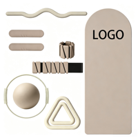 COMANA Kit de Fitness Premium en Gros : Tapis de Yoga, Haltères en Mousse, Ensemble Pilates, Anneau de Résistance, Barre d'Haltères, Ensemble d'Accessoires Personnalisables
