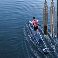 Planche à pagaie gonflable (SUP) Thor Racing pour sports nautiques en plein air avec becquet en fibre de carbone et tapis antidérapant en EVA