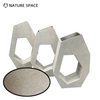 Nouveau pot de fleurs en fibre de verre de style nordique, grand pot moderne et simple pour salon, plantes vertes d'intérieur, jardin