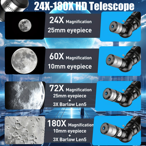 전문가급 천체 관측 망원경, 강력한 배율로 선명한 밤하늘 관찰 가능 - Product Image 5