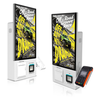 Borne de commande automatique murale intelligente pour restaurants et supermarchés, terminal de paiement POS avec SDK, 21,5 pouces