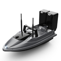 Bateau de pêche télécommandé V600 Pro Sonar Fish Finder avec GPS, pilote automatique, contrôle sans fil, détection de terrain de pêche à 500 m, bateau GPS