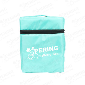 Pering colorido impreso mayor capacidad hielo comida refrigerador bolsa portador reutilizable bolsa de entrega - Product Image 3