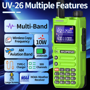 Radio bidirectionnelle Baofeng UV-26 10W multi-bandes AM FM 999 canaux NOAA, longue portée, fonction VOX, chargeur Type-C - Product Image 2