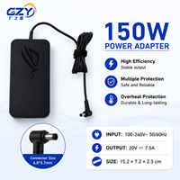 Chargeur pour ordinateur portable 150W 20V 7.5A 6.0*3.7 ADP-150CH B Adaptateur pour Asus ROG FX505GT FX705GT FX505DD FX505DT FX505DU FX705DD FX705DT