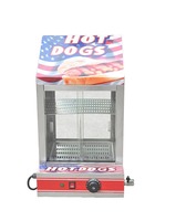 Armoire chauffante électrique professionnelle en acier inoxydable pour la restauration, économie d'énergie, pour hot-dogs et snacks