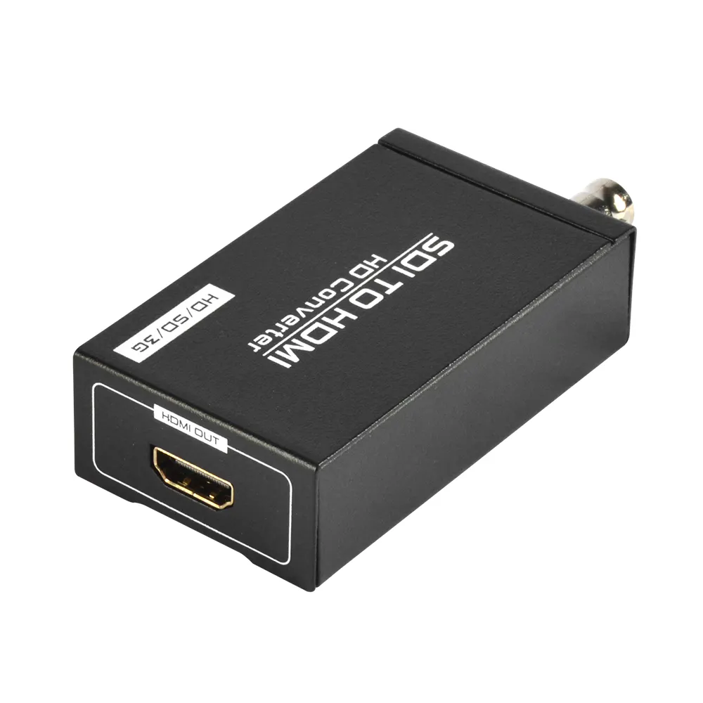 FJ-SH003 Fjgear Conversor SDI para HDMI com suporte para 3G com revestimento de metal de alta definição