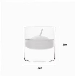 Porte-<span class=keywords><strong>bougie</strong></span> cylindrique en verre flottant sur l'<span class=keywords><strong>eau</strong></span>, écologique, résistant à la chaleur, durable, fait main, centre de table pour anniversaire et mariage - Product Image 6