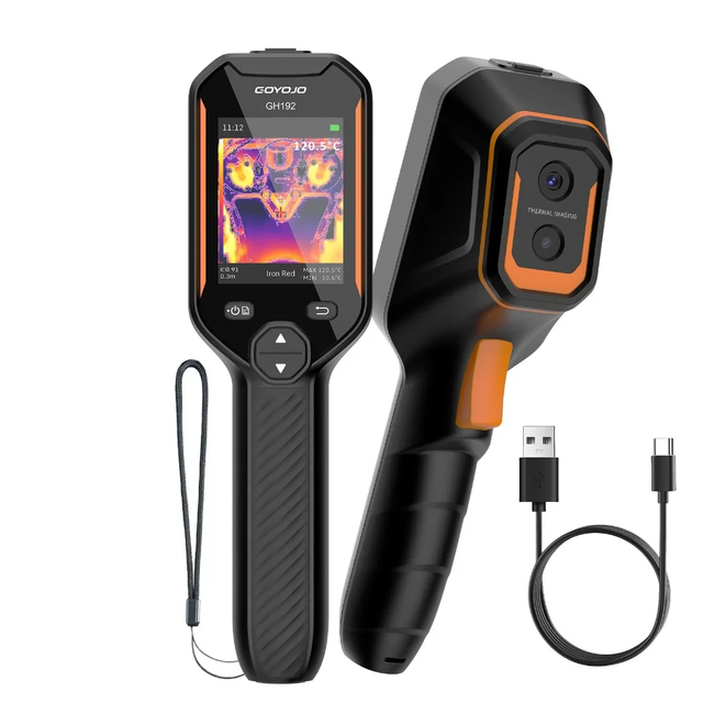 GH192 Thermal Camera 240x240 IR Resolution Visual Camera -20C to 550C Infrared Thermal Imager IP54