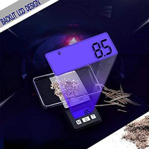 Báscula Digital para Pesar Oro y Gemas, 100g/0.01g, Mini Báscula Electrónica Portátil de Bolsillo para Joyería - Product Image 2