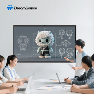 Panel Interactivo para Conferencias 4K de 65 Pulgadas, Pantalla Táctil Android 14, Pizarra Blanca 4+32G con Cámara, Minutas de Reuniones con IA - Product Image 1