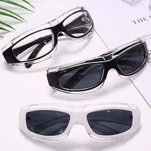 Gafas de Sol Retro de Moda 2022 para Hombre y Mujer, Lentes de Una Pieza con Forma de Escudo, Montura Pequeña, Estilo Steampunk, Deportivas - Product Image 4