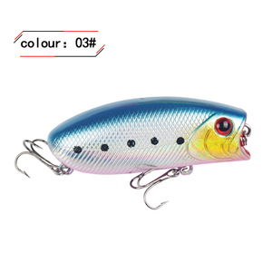 Señuelo de pesca Yajie Outdoors Popper de 57 mm y 11 g para pesca en agua dulce y salada - Product Image 3