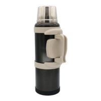 2024 vendeur chaud grande capacité 3/3.5/4L bouteille d'eau de sport en acier inoxydable double paroi thermos cruches d'eau avec couvercle