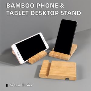 Hot Selling Eco-Friendly Carved Bamboo Phone and <b>Tablet</b> Stand Desktop <b>Holder</b> From Bamboo Crafts - Product Image 2