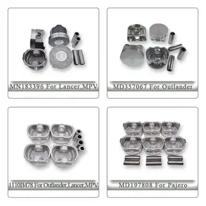 Wholesale Auto Engine Parts Custom Forged Pistons Engine Piston For Mitsubishi Ford Mazda Nissan Toyota