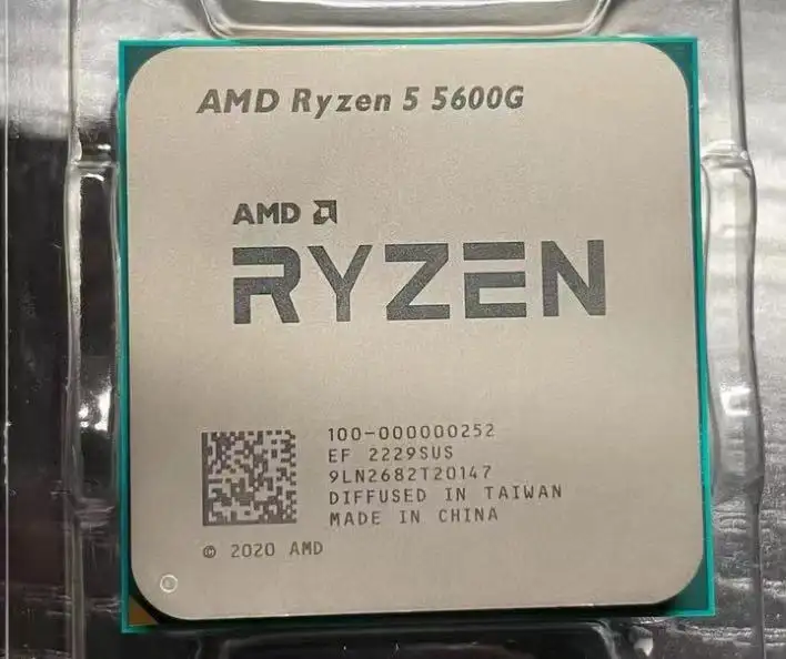 AMD RY Zen 5 5600G Bộ vi xử lý 3.9GHz 6 lõi 16 chủ đề Bộ vi xử lý hỗ trợ AMD