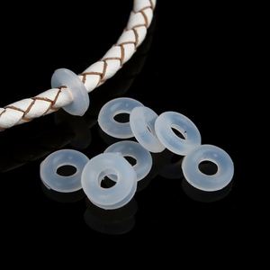 Colorful Silicone Positioning <b>Rings</b> DIY Handmade Spacers Jewelry Accessories Phone Strap Bracelet Decoration Parts - Product Image 4