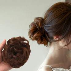 Spille per lo sterco marrone chiaro per accessori per capelli di uso quotidiano - Product Image 1