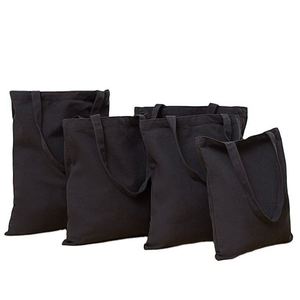 Spot <b>Canvas</b> 30*35, 35*40, 20*25, 25*30Cm Environmentally Friendly Reusable <b>Plain</b> Solid Color Beige Cotton Bag - Product Image 2