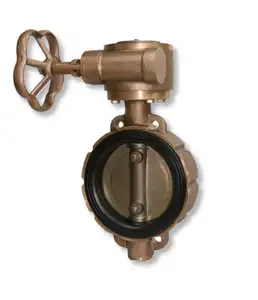 Sunmac Center type butterfly valves rubber seal check valves overboard valves