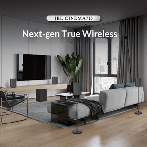 Sistema de Cine en Casa <span class=keywords><strong>JBL</strong></span> CINEMA715 <span class=keywords><strong>5.1</strong></span> Canales, 5 <span class=keywords><strong>Altavoces</strong></span>, Sonido Panorámico Inalámbrico, Subwoofer con Audio para TV - Product Image 1