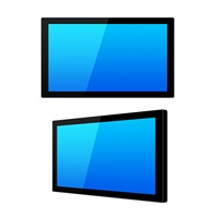 Monitor Gaming con Marco de Aluminio 4:3 USB, Nuevo, Negro, con Panel Táctil Capacitivo de 21.5 Pulgadas, Piezas de Gabinete Cómodas, Garantía de 30 Días