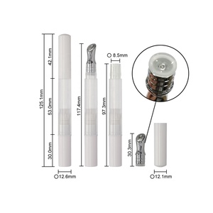 Envase Reutilizable para Bálsamo Labial con Aplicador, Tubos Personalizados para Esmalte de Uñas con Punta Giratoria, Tubos de Aceite Labial de 2ml - Product Image 1