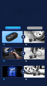 ปั๊มลมไฟฟ้าแบบพกพาขนาดมินิ12V,เครื่องอัดอากาศชาร์จ<span class=keywords><strong>แบตเตอรี่</strong></span>สีขาวสูงสุด ROHS น้ำหนักอินพุตแหล่งกำเนิดสินค้า - Product Image 6