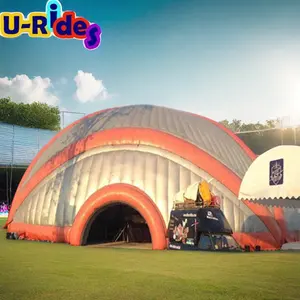 Grote Show Hoge Kwaliteit Pvc Zeildoek Opblaasbare Luchtkoepel Commercieel Evenement Iglo Tent Opblazen Koepel Tent