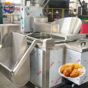 Machine à frire à pression au gaz pour poisson frit, <span class=keywords><strong>canard</strong></span>, poulet, ailes <span class=keywords><strong>de</strong></span> poulet, machine à frire continue - Product Image 1