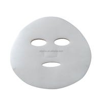 Mascarilla Facial de Fibra de Tejido Liso, Transpirable, Súper Absorbente, Control de Grasa, Nano, 48gsm, Fresca para Uso en Verano, para Piel Sensible