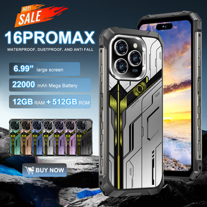 Teléfono Inteligente Resistente <span class=keywords><strong>de</strong></span> Alta Calidad a Prueba <span class=keywords><strong>de</strong></span> Agua con Android, 12+512 GB, 6.99 Pulgadas, 16PROMAX 5G, Larga Duración - Product Image 1