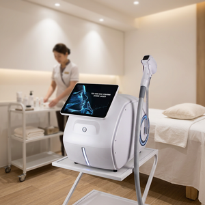 Appareil d'épilation définitive indolore à diode laser de dernière génération, 4 longueurs d'onde (755 nm, 808 nm, 940 nm, 1064 nm), système de refroidissement par eau - Product Image 1