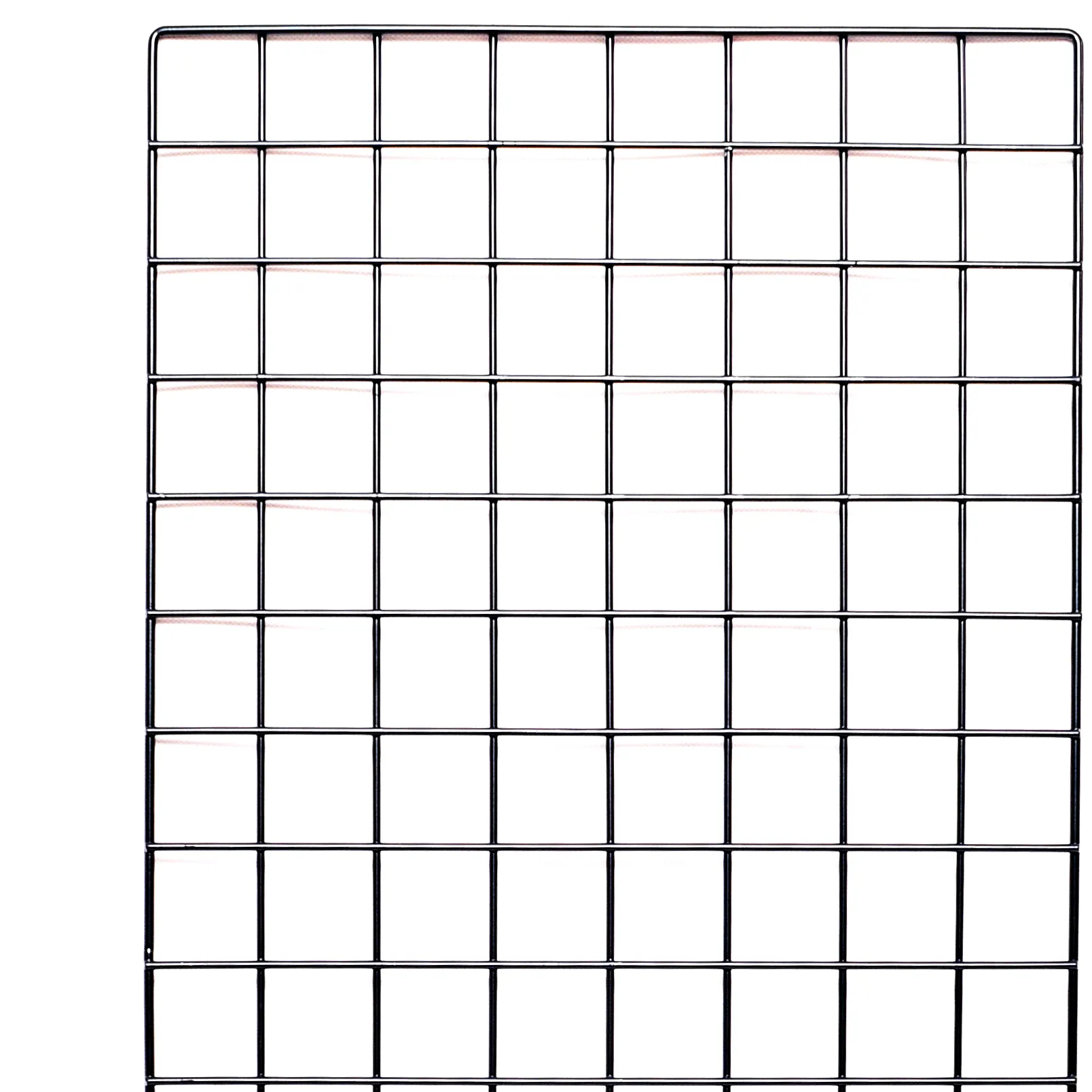 [Msmx] Montado Móvel Gridwall Ganchos Metal Hanger Black Wire Grade Wall Display Stand para pendurar itens