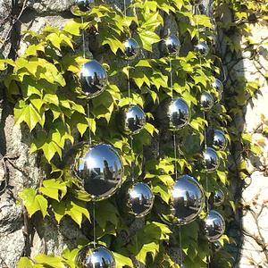 Esfera de metal hueco grande SS304 Esfera de acero inoxidable Mirando el globo Bolas de espejo de fábrica - Product Image 5