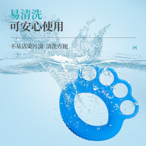 Anneau d'entraînement pour les doigts 6LB en TPR, renforceur de force des mains pour personnes âgées et adultes, massage santé - Product Image 3