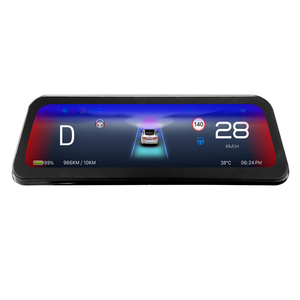 Modelo Y Hud para Tesla Model 3 Instrument Cluser con pantalla frontal Carplay Velocímetro <span class=keywords><strong>Head</strong></span> up High Dashboard Driver Screen - Product Image 1