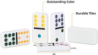 Coffret Cadeau Domino en Aluminium Double 12 Pièces – Offre Spéciale