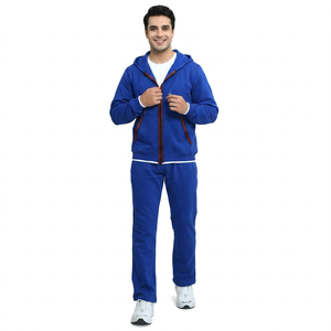 Sudadera con Capucha Personalizada con Estampado Degradado, Cierre Completo y Material de Primera Calidad, Conjuntos Deportivos para Hombre - Product Image 1